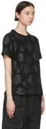 Tricot Comme des Garçons Black Cotton T-Shirt