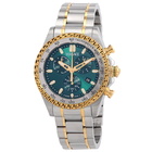 Versace Chronograph Quartz Green Dial Mens Watch VE9K01024