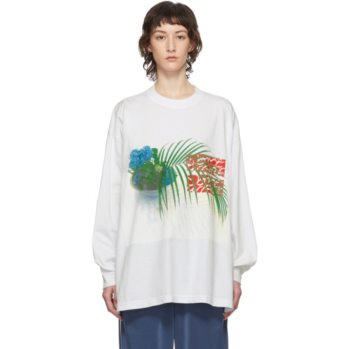 Photo: Some Ware White Haruka New Body Long Sleeve T-Shirt