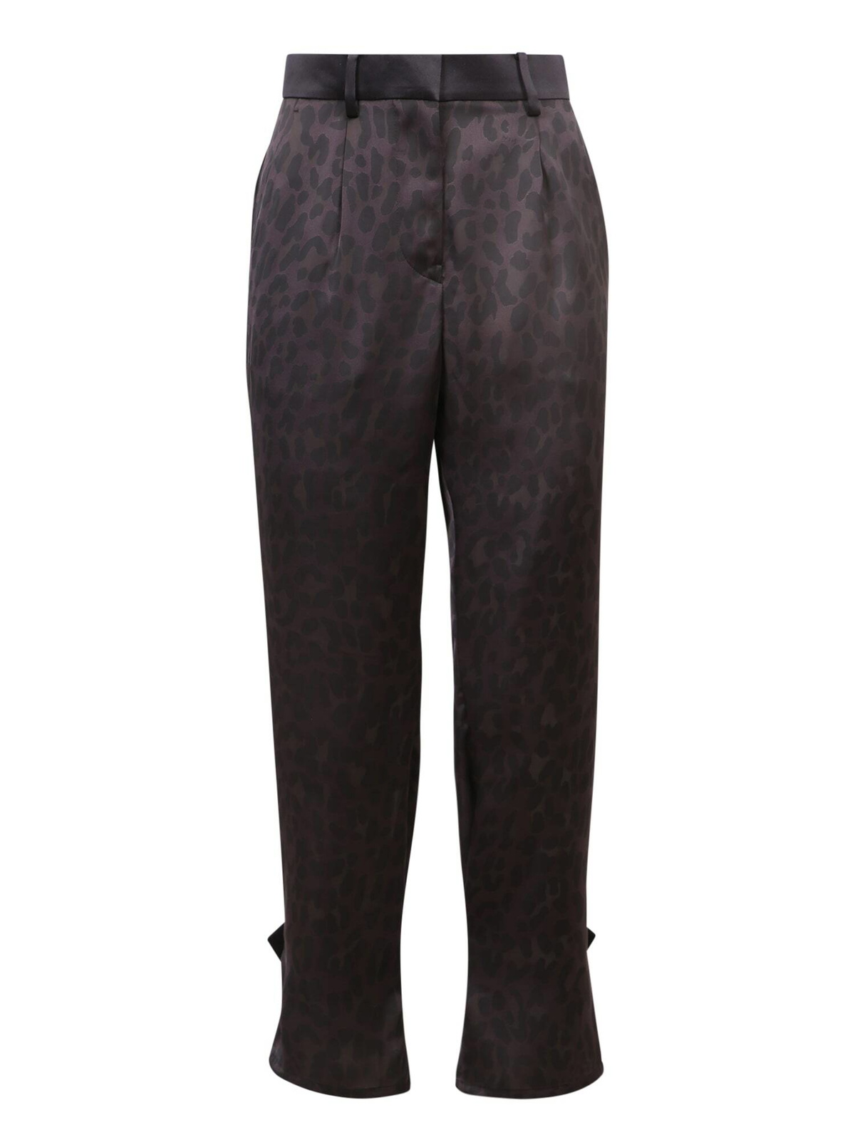 【関税込み】sacai Ribbed pleated pants Sacai Pleated high-rise wide-leg pants Sacai