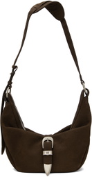 Marge Sherwood Brown Belted Medium Bag