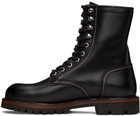 Belstaff Leather Marshall Lace-Up Boots