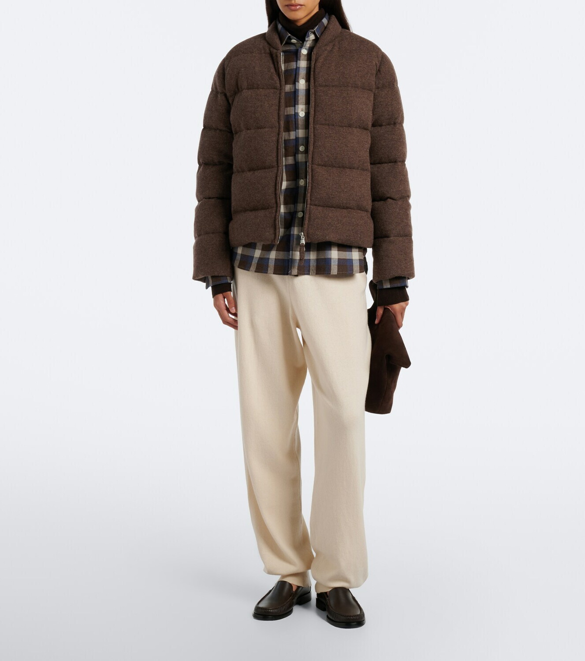 Jardin des Orangers Cashmere down jacket
