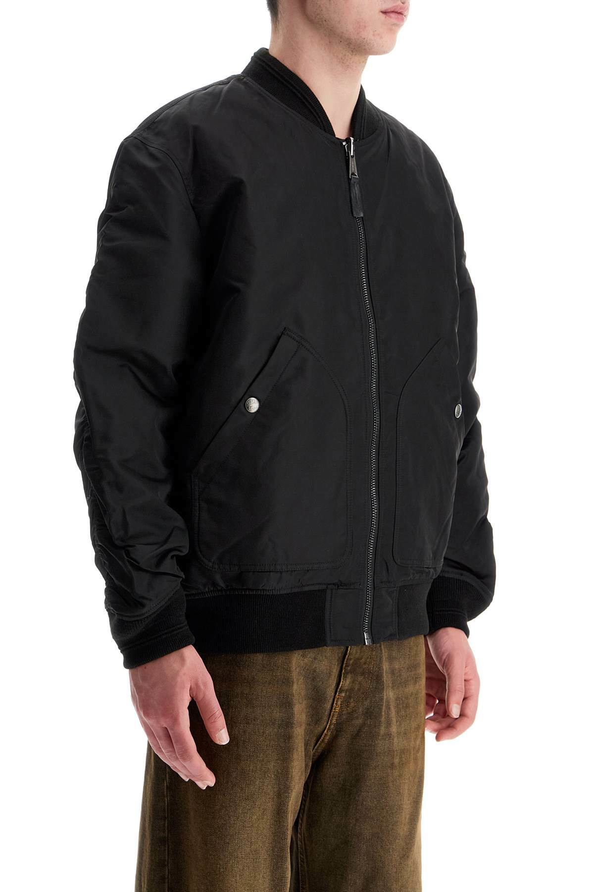 ジャケット・アウター diesel black bomber jacket 23747362_53711657_600.jpg