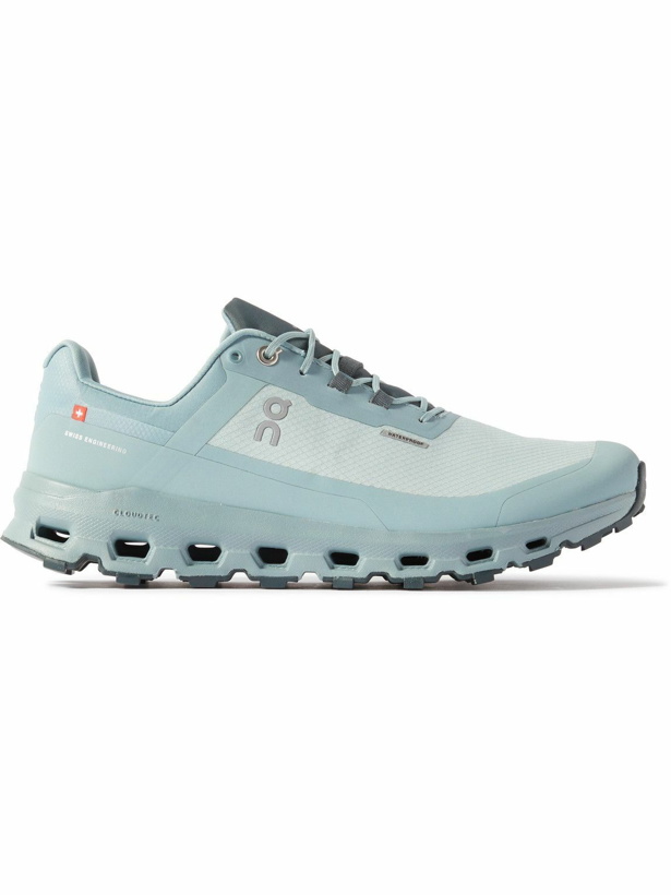 Photo: ON - Cloudvista Rubber-Trimmed Ripstop Sneakers - Blue