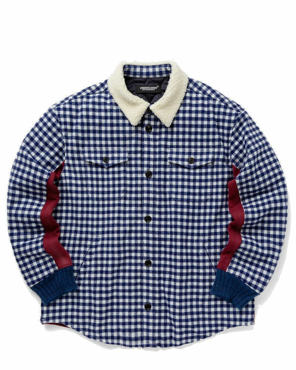 Undercover Blouson Blue/Red - Mens - Overshirts Undercover