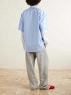 Dries Van Noten - Straight-Leg Cotton-Jersey Sweatpants - Gray