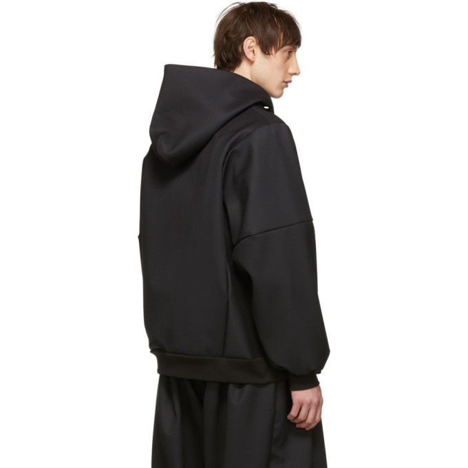 Fumito Ganryu Black Rebuilt Full-Zip Hoodie Fumito Ganryu