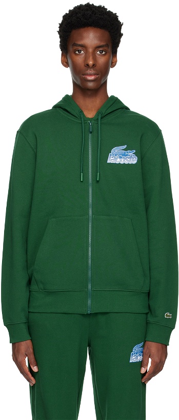 Photo: Lacoste Green Zip hoodie