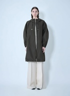 Max Mara Belted Hooded Coat