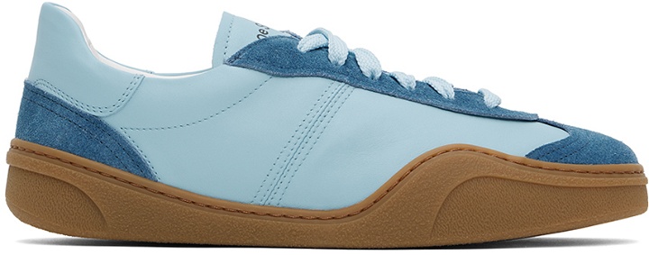 Photo: Acne Studios Blue Lace-Up Sneakers
