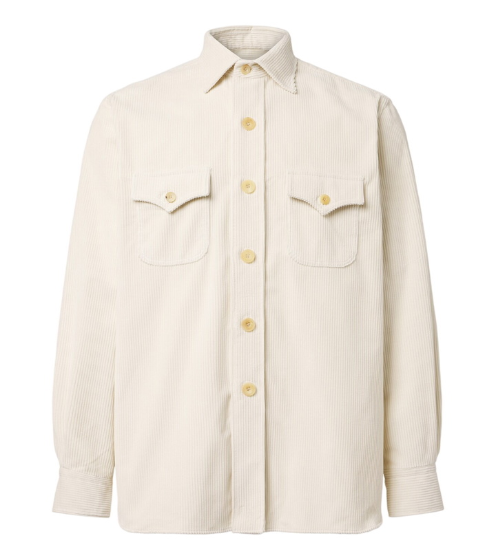 Photo: Rubinacci Cotton corduroy jacket