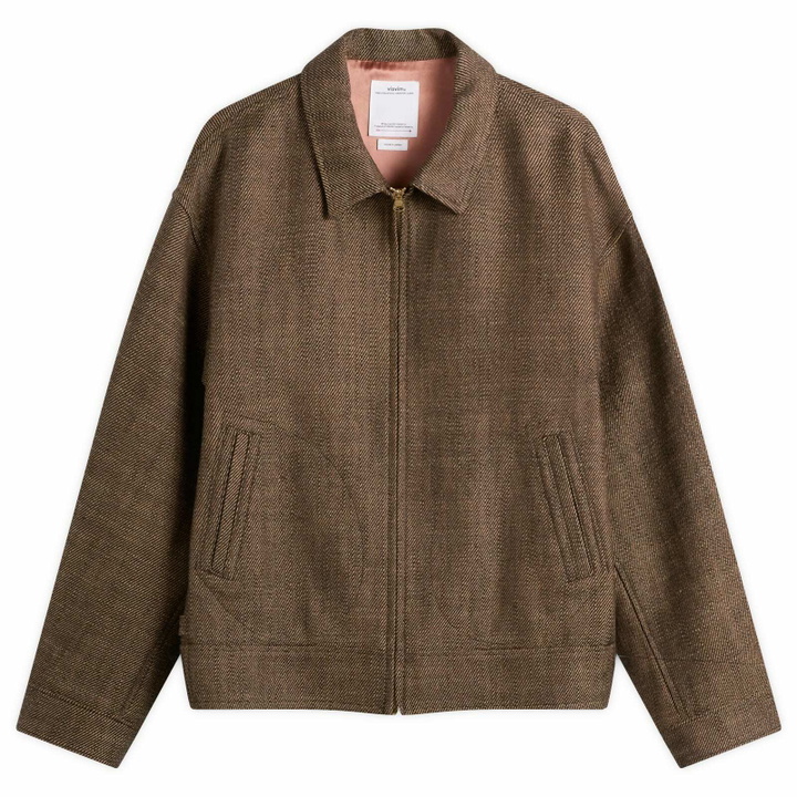 Photo: Visvim Men's Strato Bomber Jacket in Dk Brown