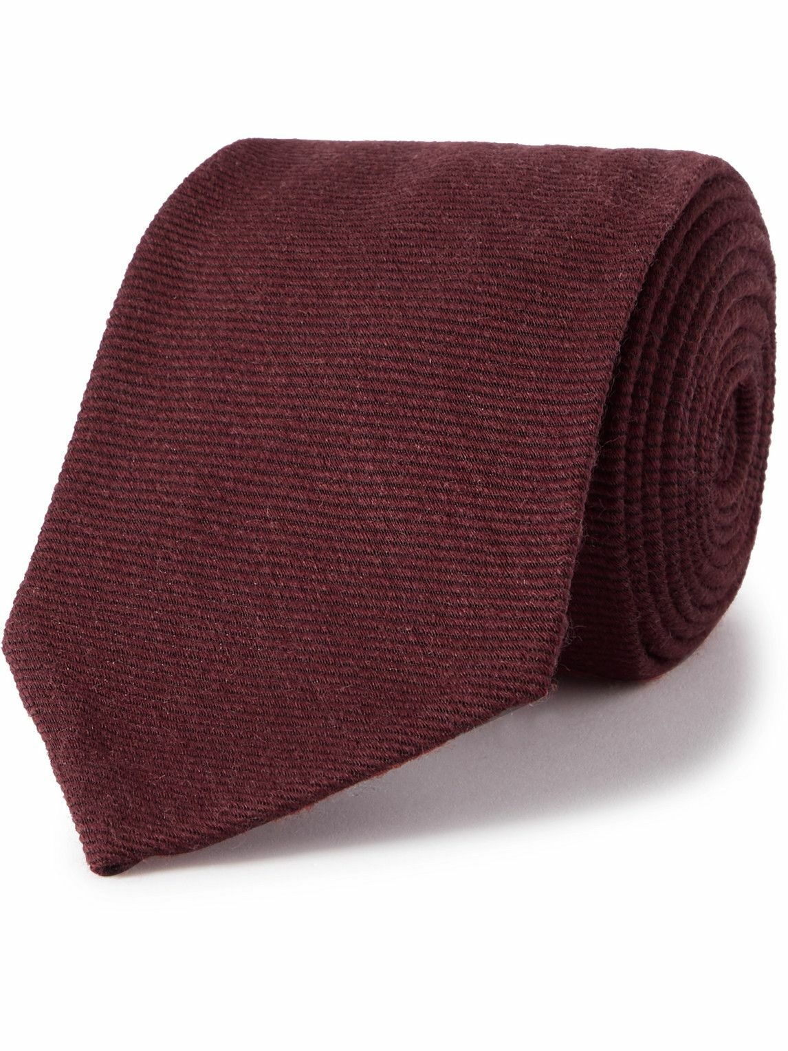 Photo: Rubinacci - 8cm Silk and Wool-Blend Twill Tie