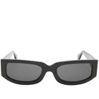 Sunnei Men's Sunglasses in White/Black