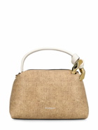 JW ANDERSON - Small Corner Leather Top Handle Bag