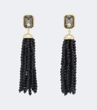 Jennifer Behr Ellison 18kt gold-plated drop earrings