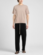 Rick Owens Mens T-shirt Light brown