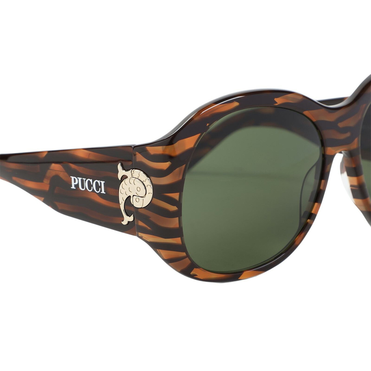 Emilio Pucci Brown Acetate Glasses (Frames)