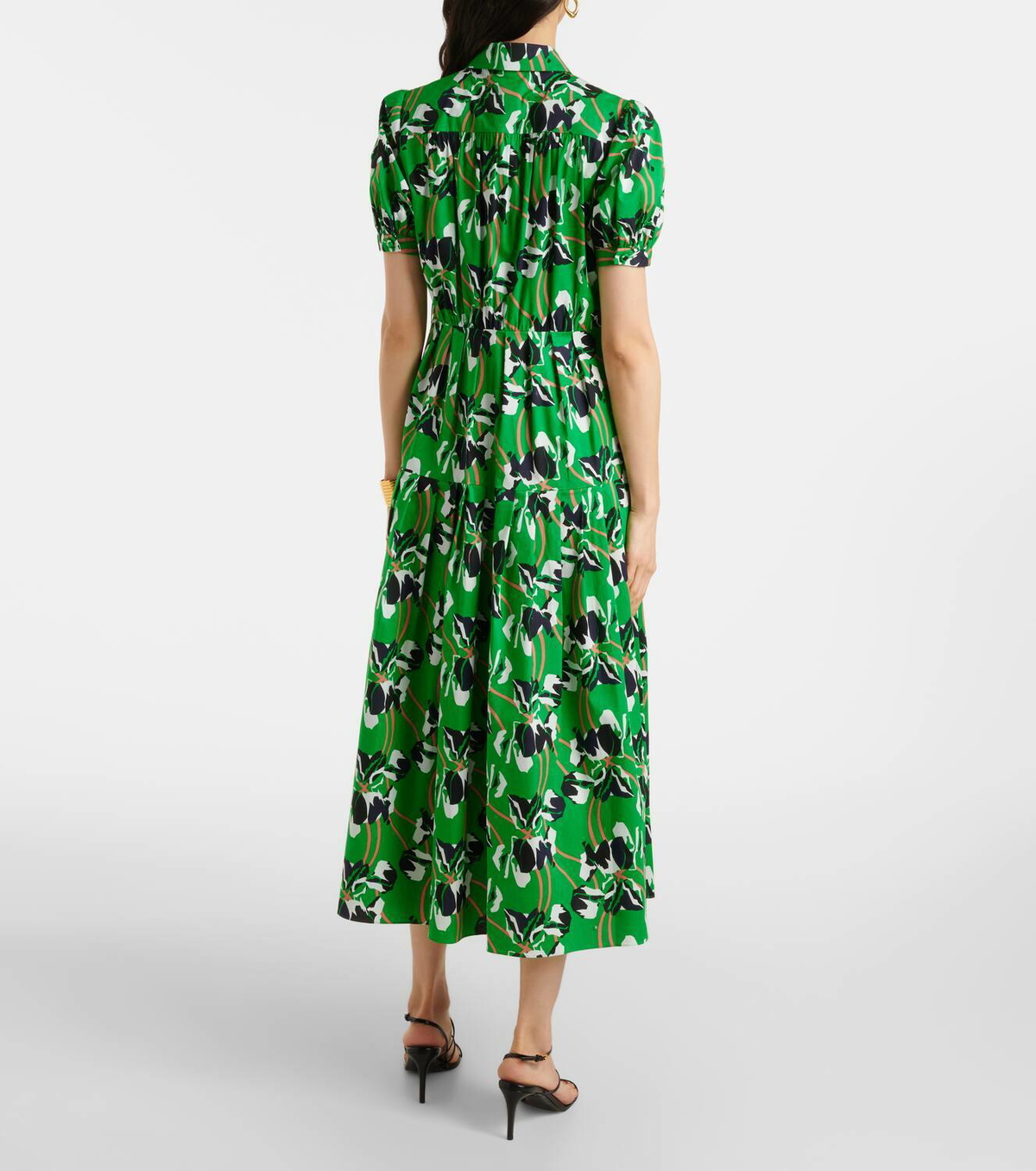 Diane von Furstenberg Jonah printed cotton maxi dress