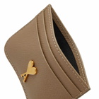 AMI Paris Women's Card Holder in Light Taupe 