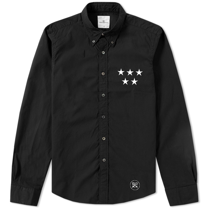 Photo: Uniform Experiment 5 Star Applique Shirt