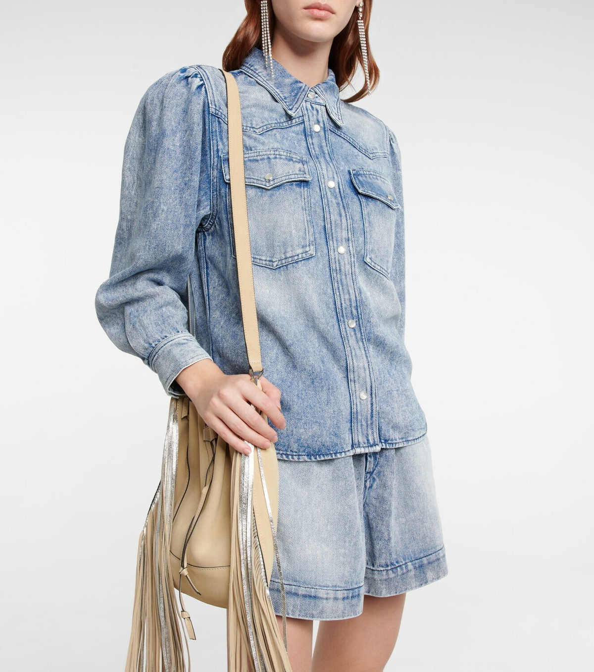 新品 ISABEL MARANT ETOILE TAHISSE デニムシャツ38