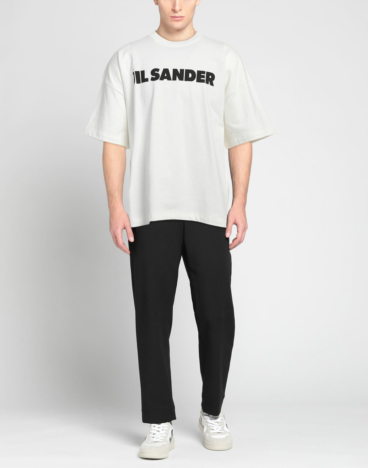 Jil Sander Mens T-shirt in White