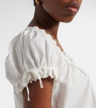 Dôen Nera embroidered cotton top