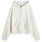 Entire Studios Men's Eternal Full- Zip Hoodie in Rice