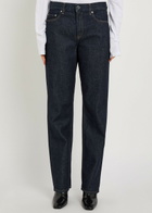 Toteme Straight-leg Jeans Dark Blue