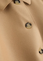 Harris Wharf London Wool Coat Beige