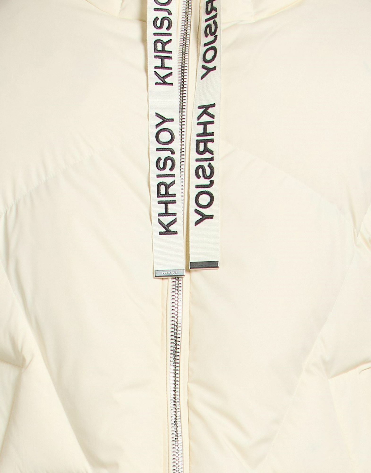 Khrisjoy Womens Puffer in Ivory