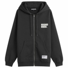Neighborhood Men's Classic Logo Zip Hoodie in Black