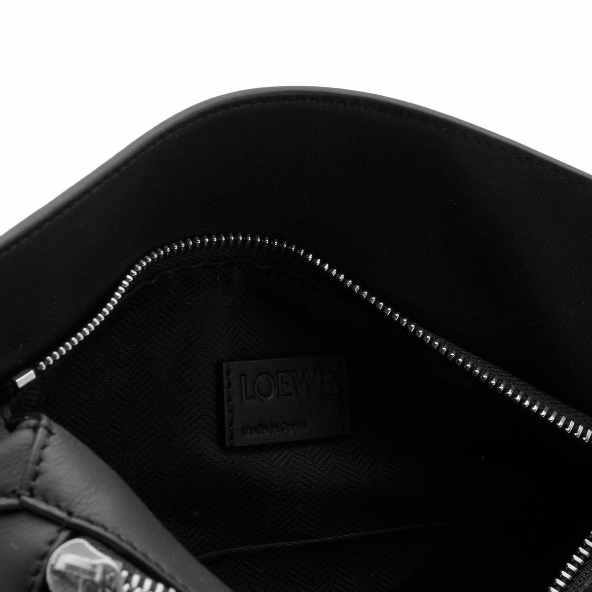 Loewe Men's Puzzle Edge Small Bum Bag in Black Loewe