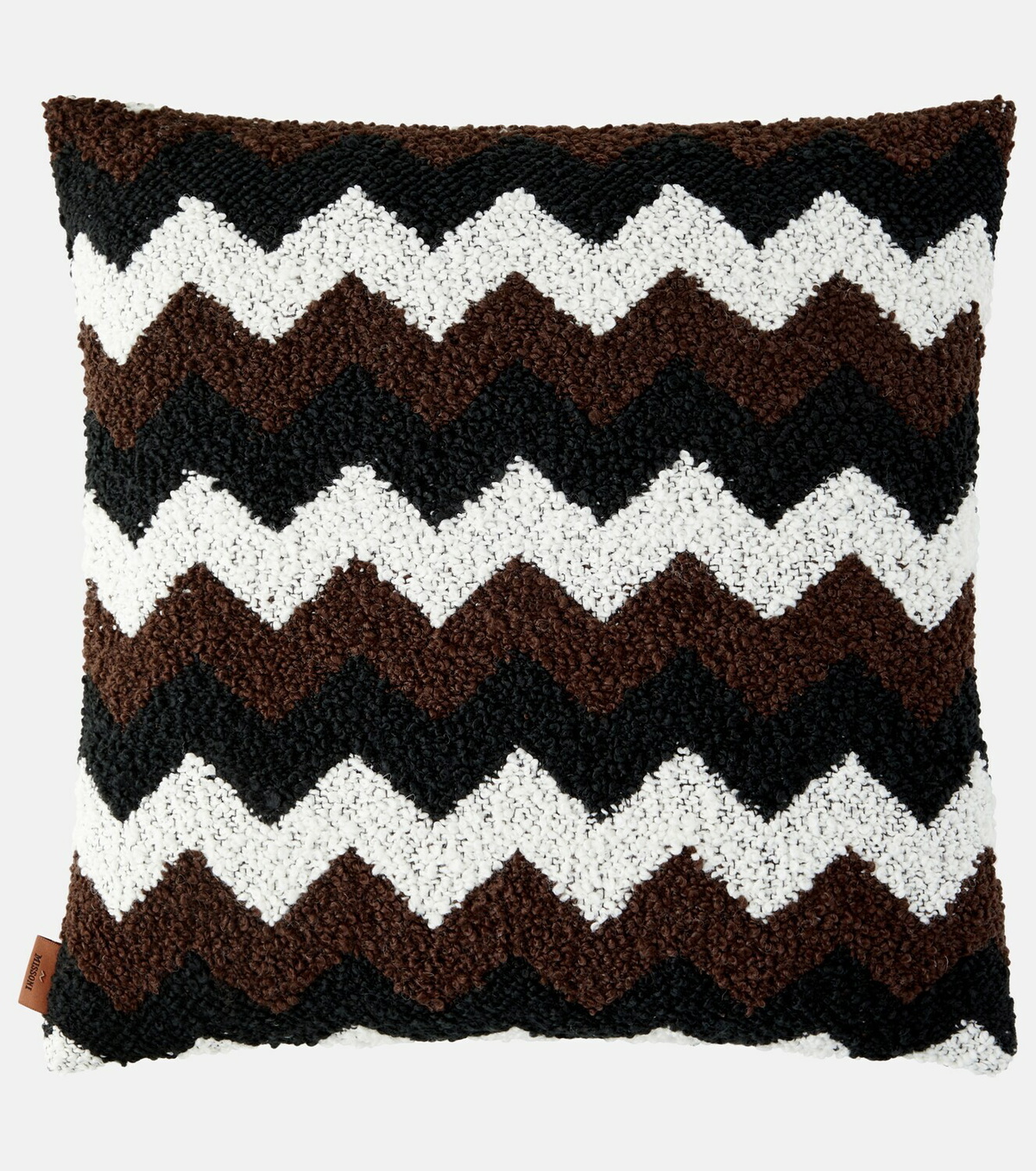Missoni Riccio Zigzag bouclé cushion