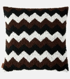 Missoni Riccio Zigzag bouclé cushion