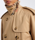 Burberry Double-breasted cotton gabardine jacket