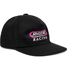 Rhude - Logo-Embroidered Cotton-Twill Baseball Cap - Black