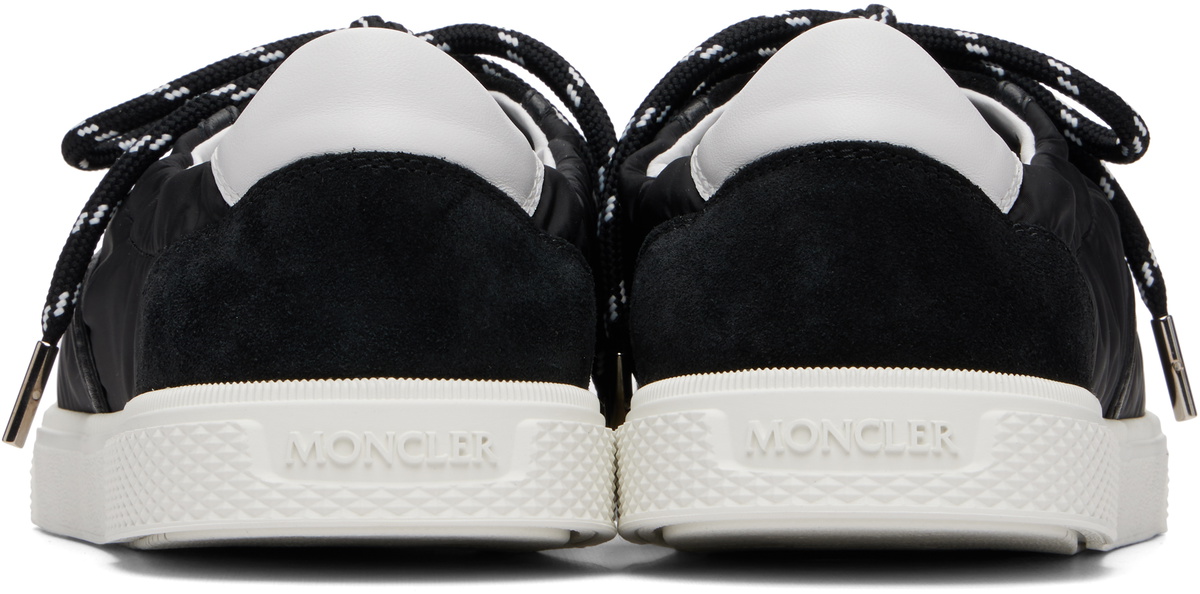 Moncler Black Vera Leisure Nylon Sneakers