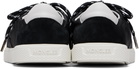 Moncler Black Vera Leisure Nylon Sneakers
