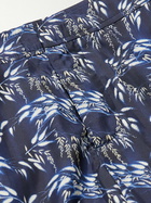 Orlebar Brown - Bulldog Slim-Fit Mid-Length Printed Recycled Swim Shorts - Blue