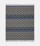 Missoni Perseo Zigzag wool and cashmere throw
