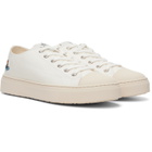 Vivienne Westwood White Low Top Plimsoll Sneakers
