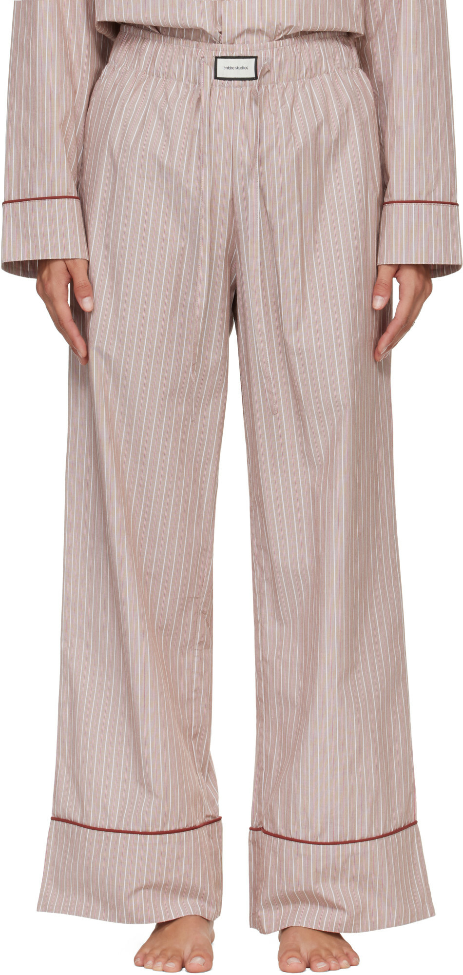 Entire Studios Pink Pajama Pants