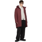 Veilance Burgundy Monitor Down Coat
