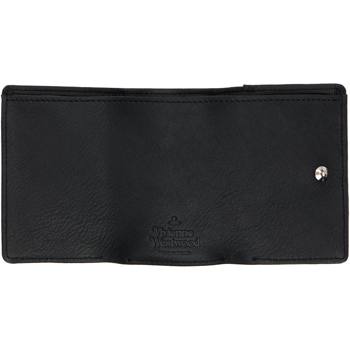 Vivienne Westwood Black Trifold Wallet