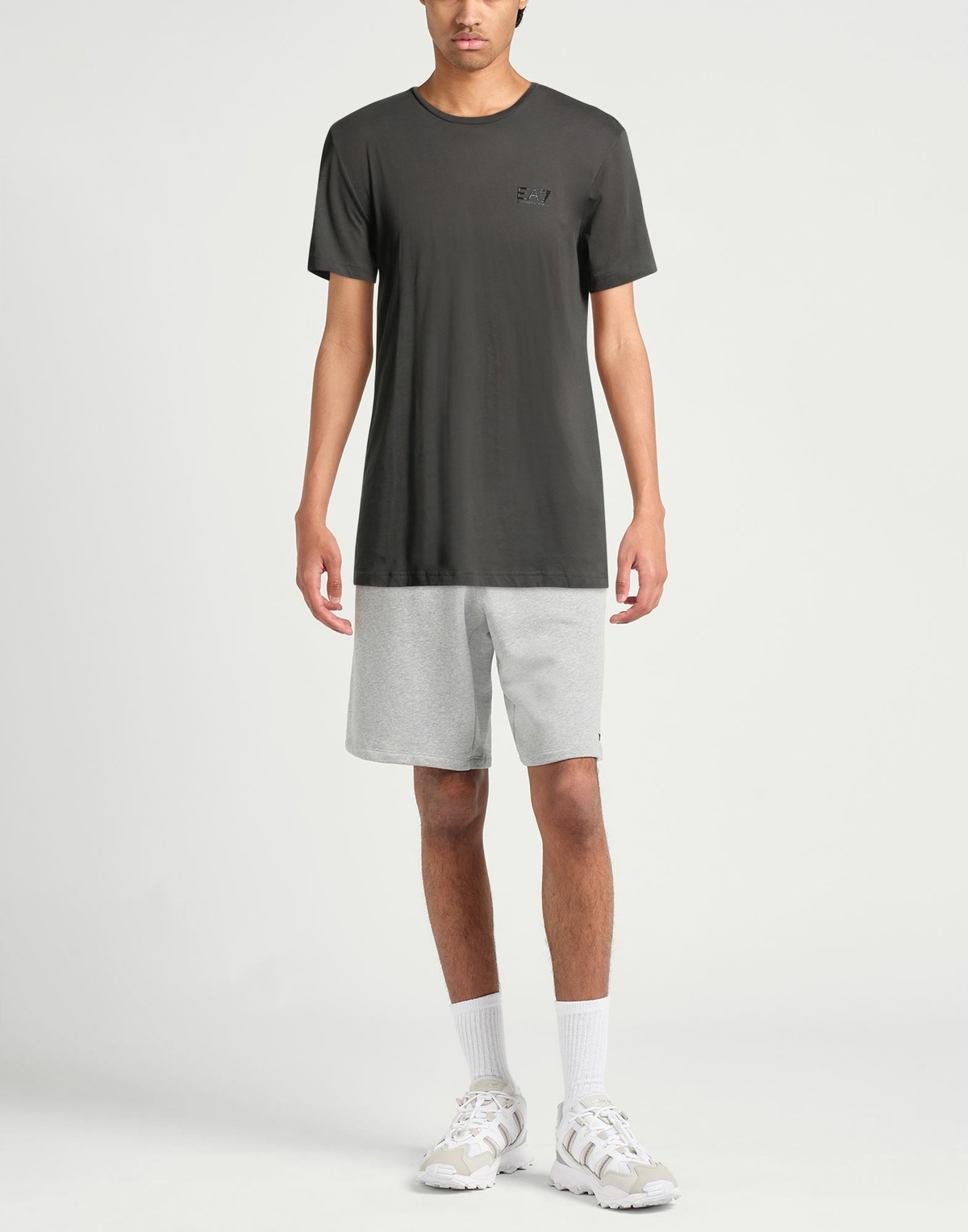 Ea7 Mens T-shirt Charcoal