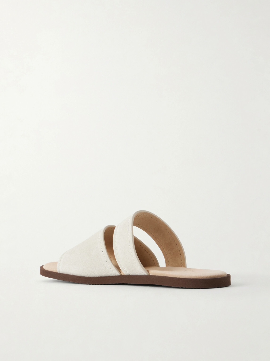 Brunello Cucinelli - Suede Sandals - Neutrals