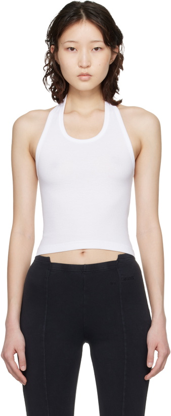 Photo: VETEMENTS White Halter Top